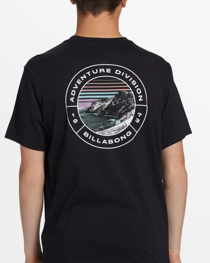 Mens ADiv Rockies TShirt Black Billabong TShirts Mens ADiv Rockies TShirt Black Billabong TShirts