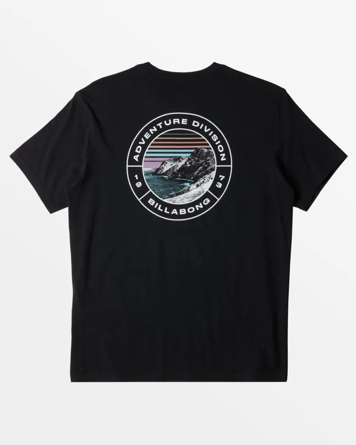 Mens ADiv Rockies TShirt Black Billabong TShirts Mens ADiv Rockies TShirt Black Billabong TShirts
