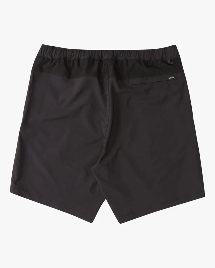 Mens ADiv Surftrek Elastic Shorts 17034 Black Billabong Shorts
