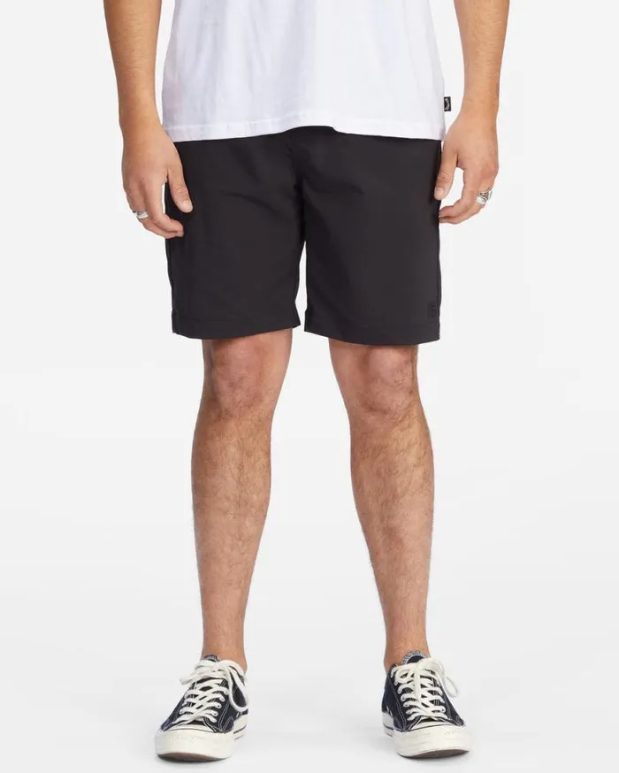 Mens ADiv Surftrek Journey Shorts 20034 Black Billabong Bottoms
