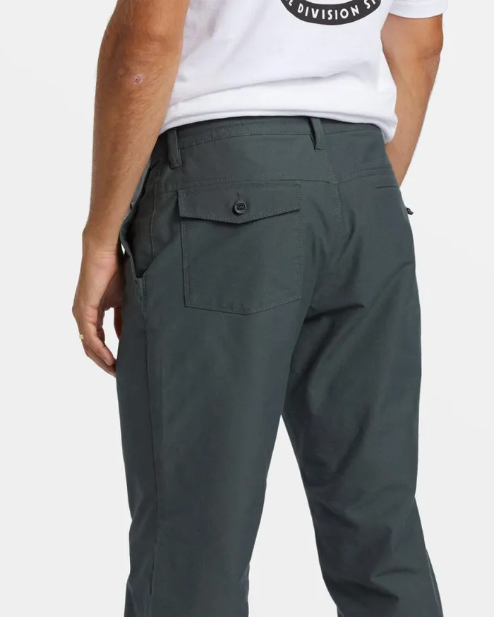Mens ADiv Surftrek Plus Pants Slate Green Billabong Bottoms