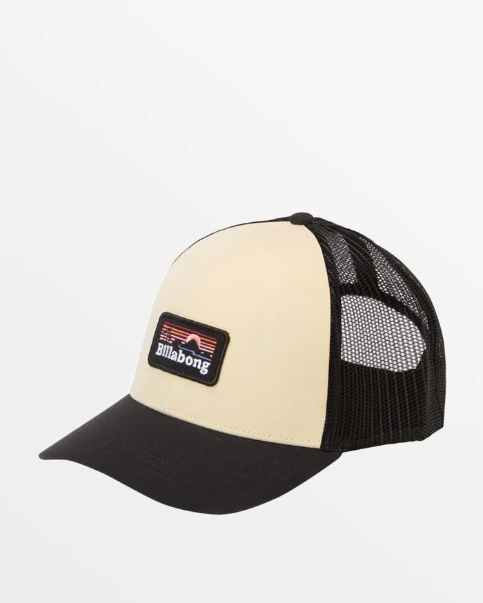 Mens ADiv Trucker Hat Blacktan Billabong Beanies