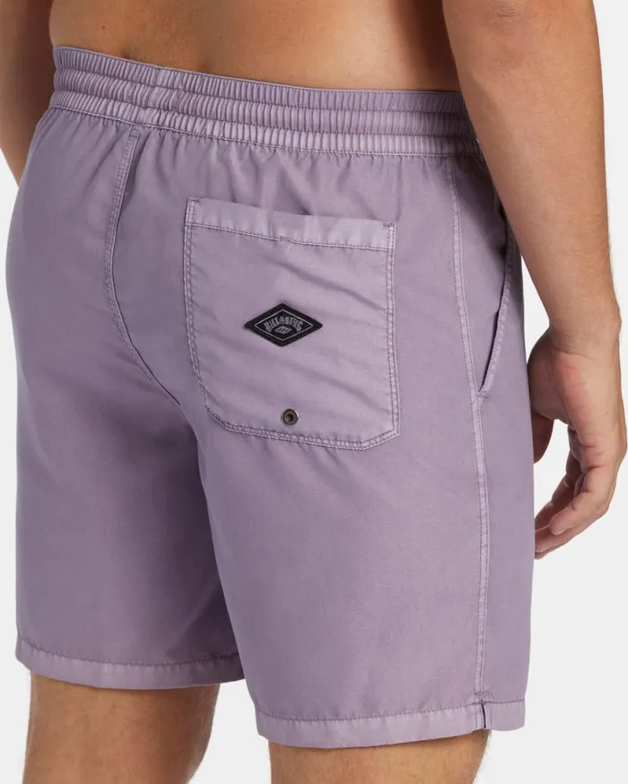 Mens All Day Overdyed Layback 17034 Volley Shorts Purple Ash Billabong Layback Boardshorts Mens All Day Overdyed Layback 17034 Volley Shorts Purple Ash Billabong Layback Boardshorts