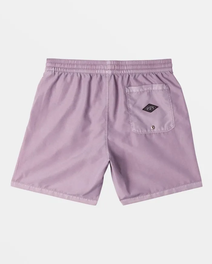 Mens All Day Overdyed Layback 17034 Volley Shorts Purple Ash Billabong Layback Boardshorts Mens All Day Overdyed Layback 17034 Volley Shorts Purple Ash Billabong Layback Boardshorts