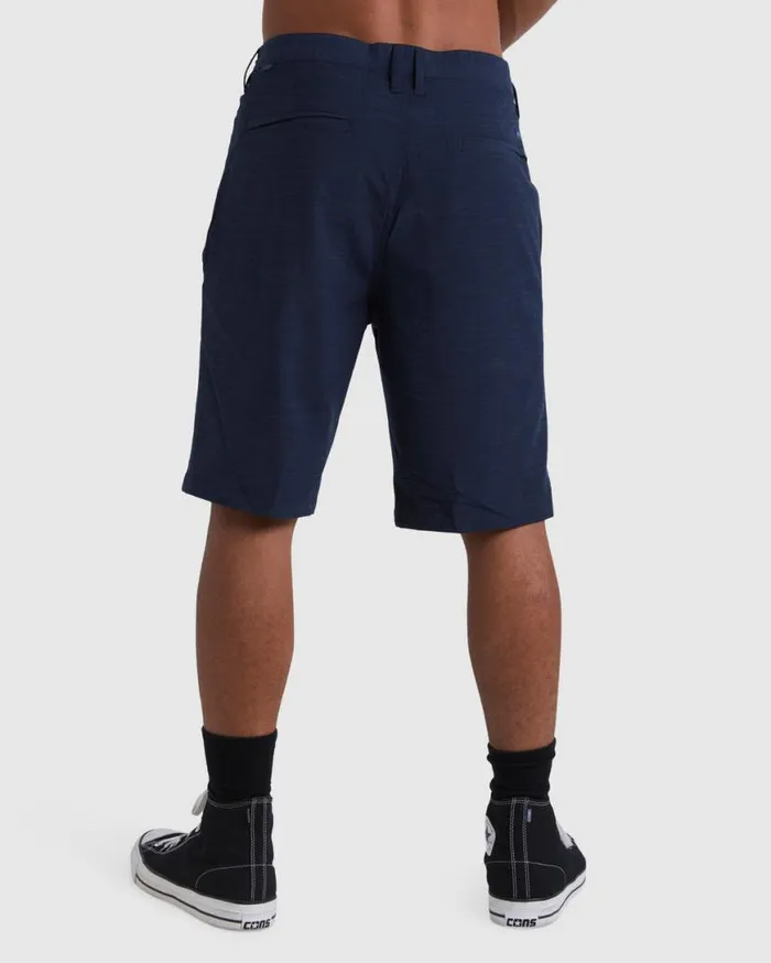 Mens Crossfire Slub Submersible Shorts 21034 Navy Billabong Shorts