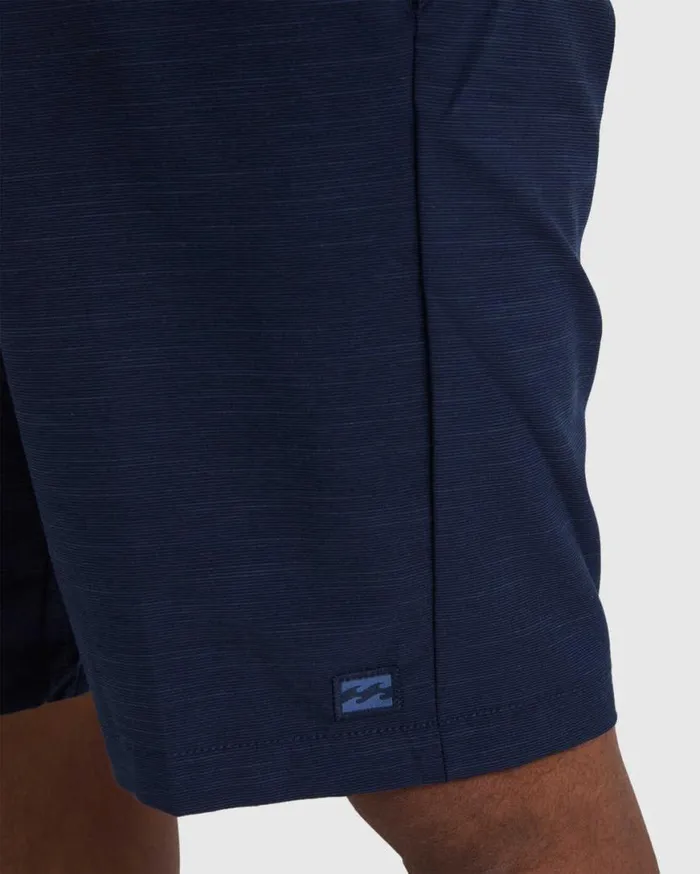 Mens Crossfire Slub Submersible Shorts 21034 Navy Billabong Shorts