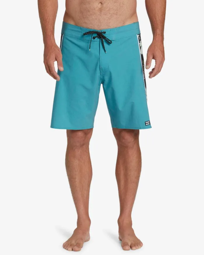 Mens D Bah Pro 18034 Boardshorts Teal Billabong Pro Boardshorts