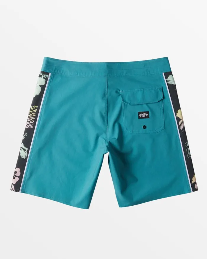 Mens D Bah Pro 18034 Boardshorts Teal Billabong Pro Boardshorts