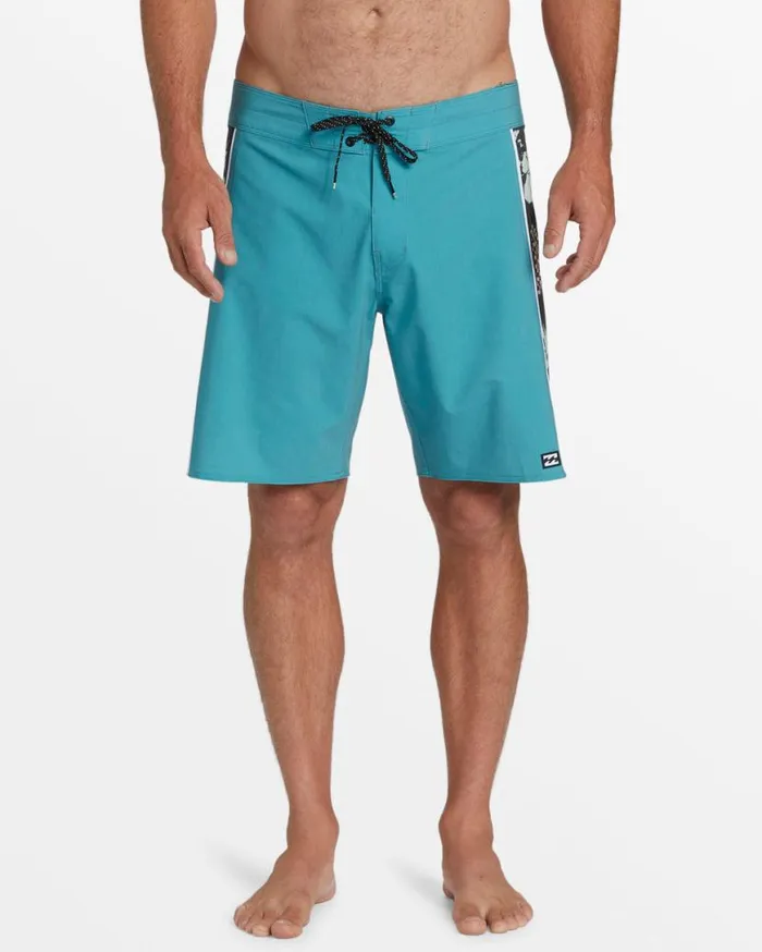Mens D Bah Pro 18034 Boardshorts Teal Billabong Pro Boardshorts