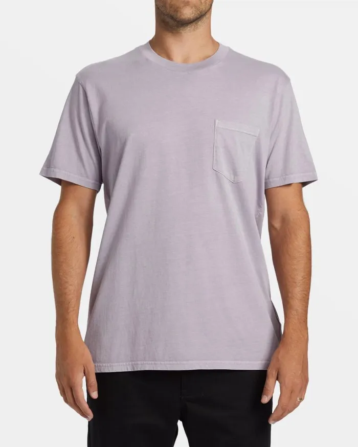 Mens Essential TShirt Purple Ash Billabong Essentials TShirts