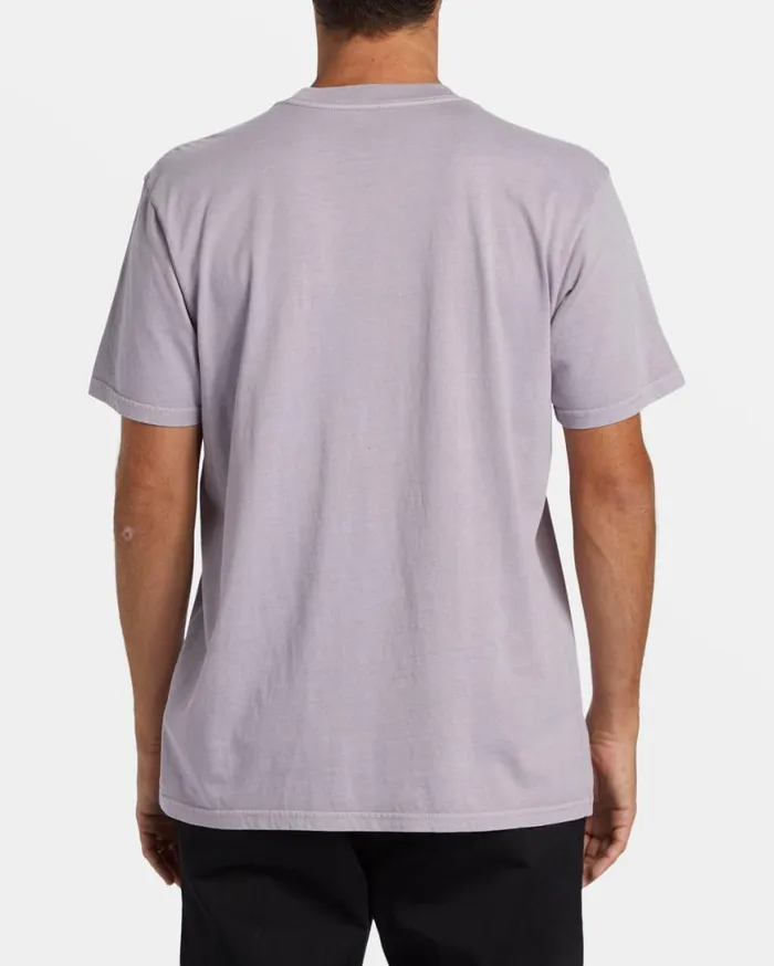 Mens Essential TShirt Purple Ash Billabong Essentials TShirts Mens Essential TShirt Purple Ash Billabong Essentials TShirts