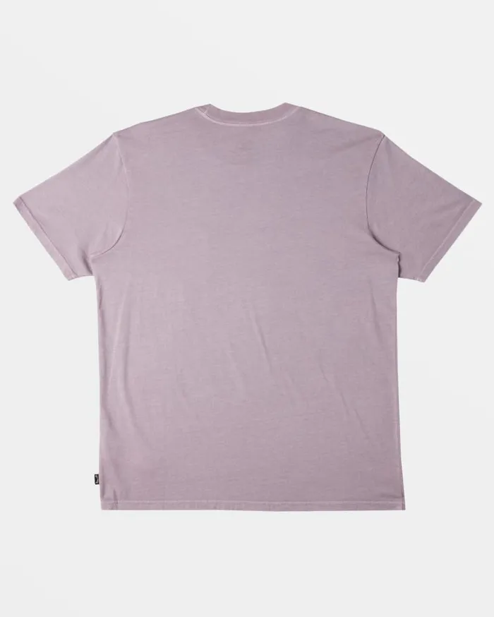 Mens Essential TShirt Purple Ash Billabong Essentials TShirts Mens Essential TShirt Purple Ash Billabong Essentials TShirts