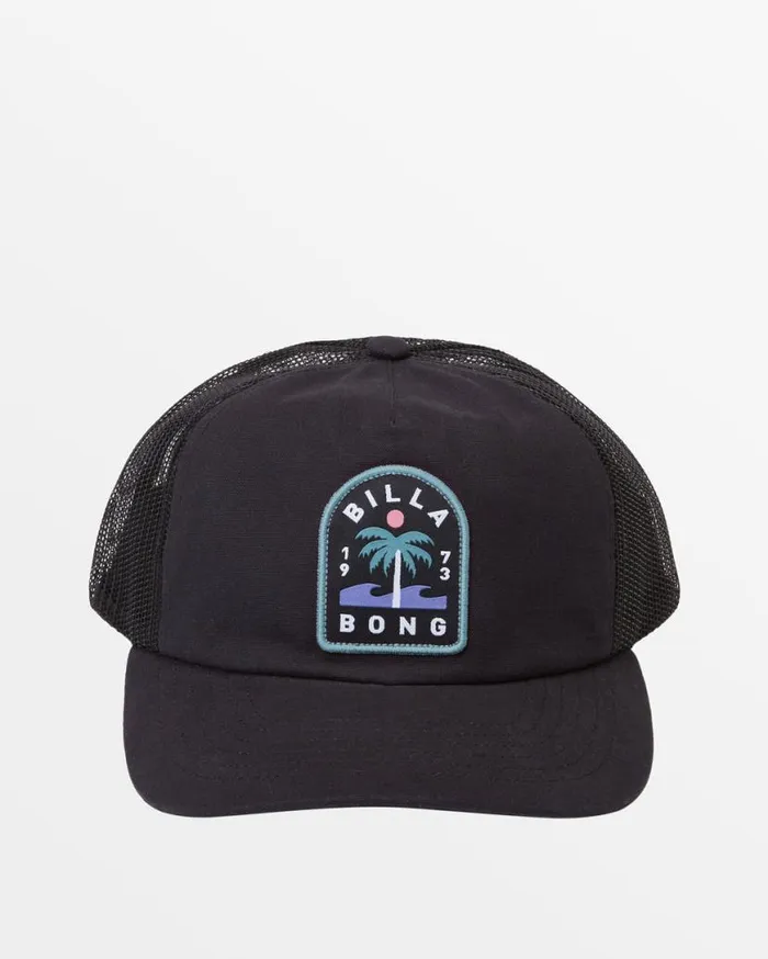 Mens Lounge Trucker Hat Black Billabong Beanies Mens Lounge Trucker Hat Black Billabong Beanies