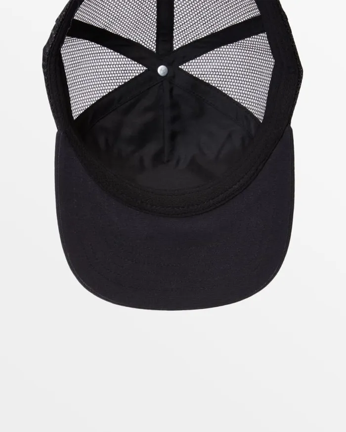Mens Lounge Trucker Hat Black Billabong Beanies Mens Lounge Trucker Hat Black Billabong Beanies