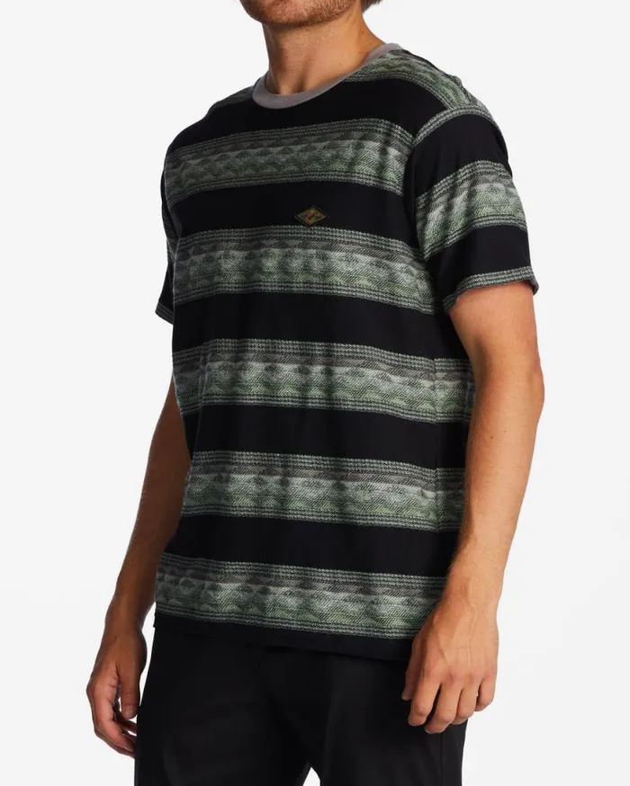 Mens Reno TShirt Washed Black Billabong TShirts Mens Reno TShirt Washed Black Billabong TShirts