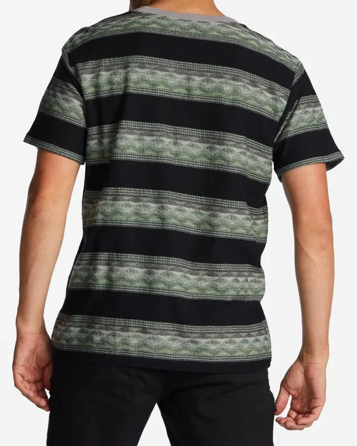 Mens Reno TShirt Washed Black Billabong TShirts Mens Reno TShirt Washed Black Billabong TShirts