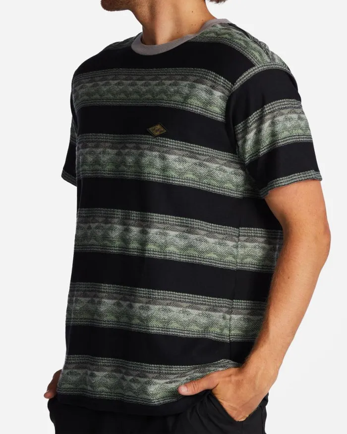 Mens Reno TShirt Washed Black Billabong TShirts Mens Reno TShirt Washed Black Billabong TShirts