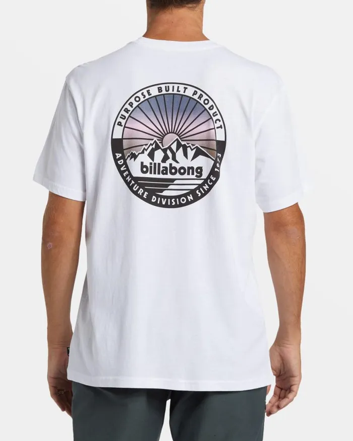 Mens Rockies TShirt White Billabong TShirts