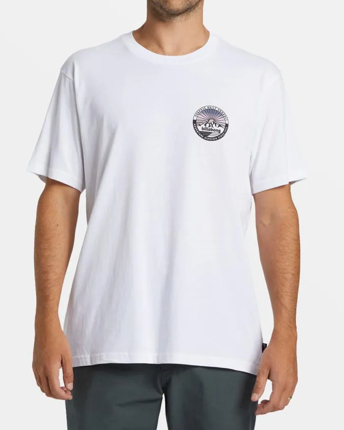 Mens Rockies TShirt White Billabong TShirts