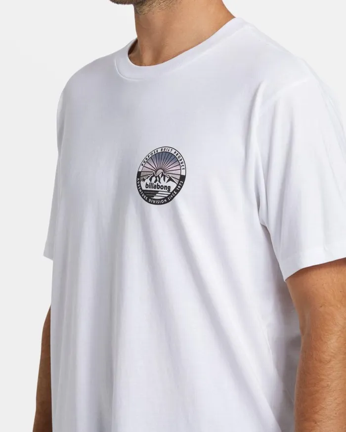 Mens Rockies TShirt White Billabong TShirts