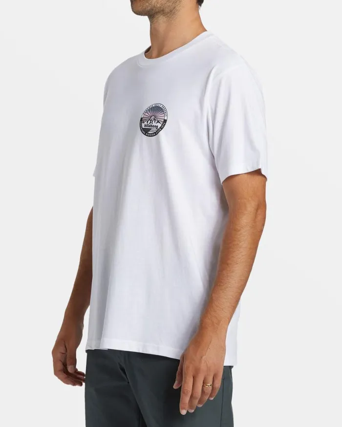 Mens Rockies TShirt White Billabong TShirts