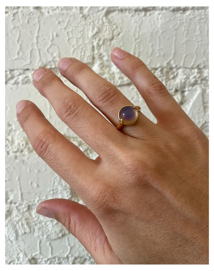 Merewif Feelings Ring Gold Women Madewell Rings Merewif Feelings Ring Gold Women Madewell Rings