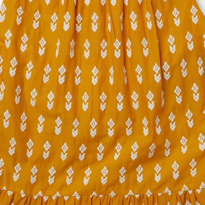 Midi Women Stetson Aztec Dress Yellow