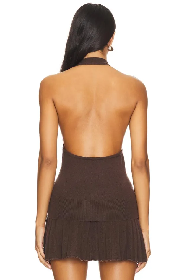 Milana Vest Brown Women Lovers Friends Tops