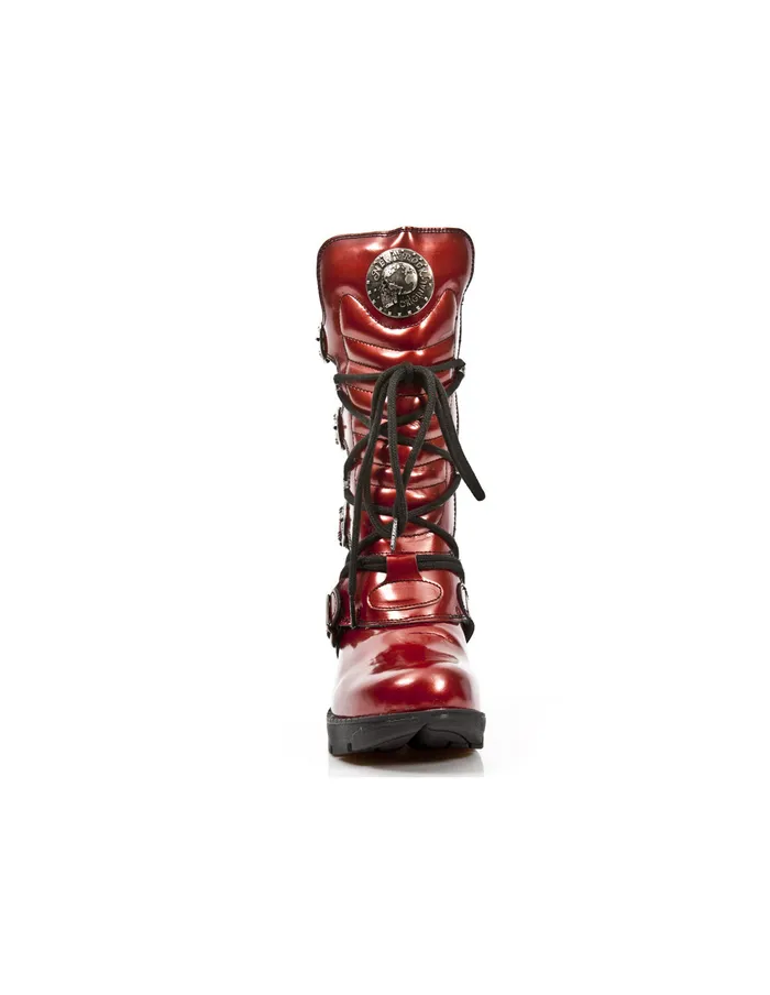 Military Boot Black MTr003C10 8211 New Rock Women
