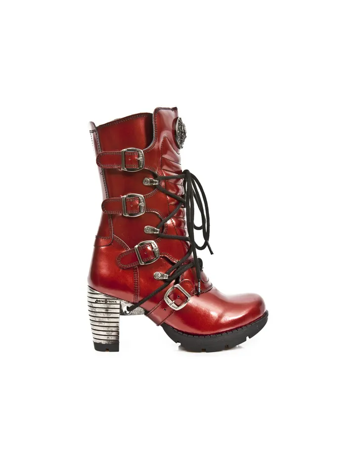 Military Boot Black MTr003C10 8211 New Rock Women