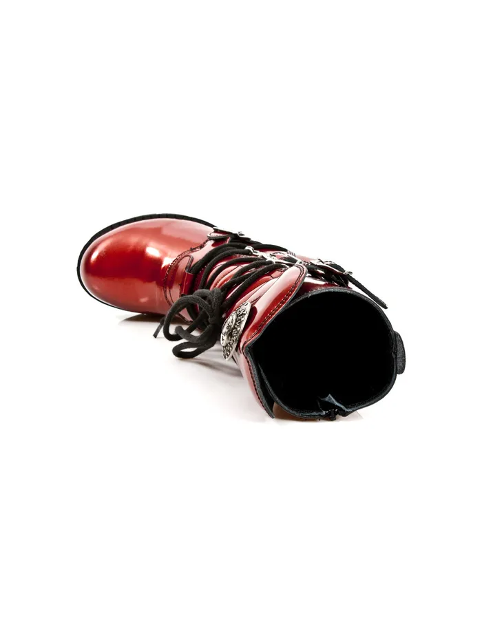 Military Boot Black MTr003C10 8211 New Rock Women