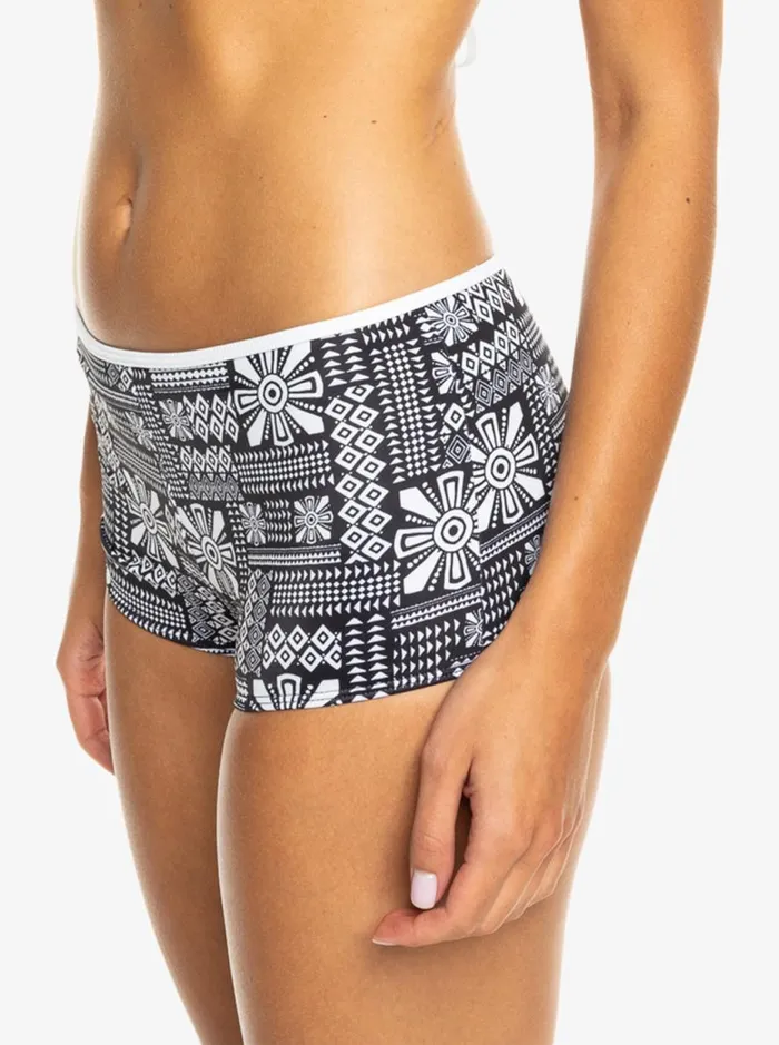 Mineral 8211 Full Coverage Bikini Bottoms Anthracite Morockin Vibes Swim Women Roxy Bikinis