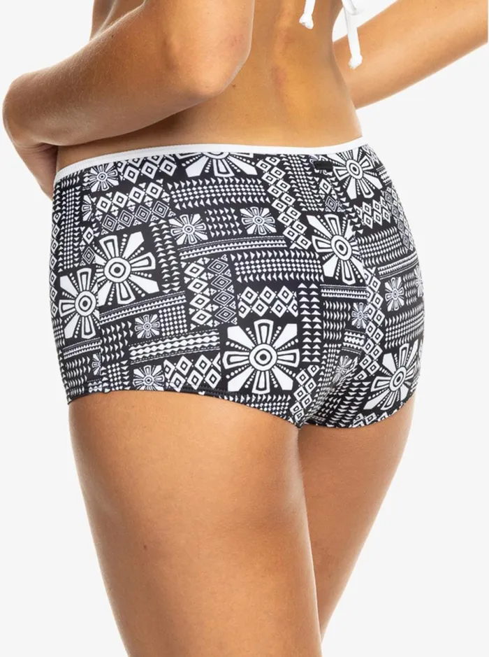 Mineral 8211 Full Coverage Bikini Bottoms Anthracite Morockin Vibes Swim Women Roxy Bikinis