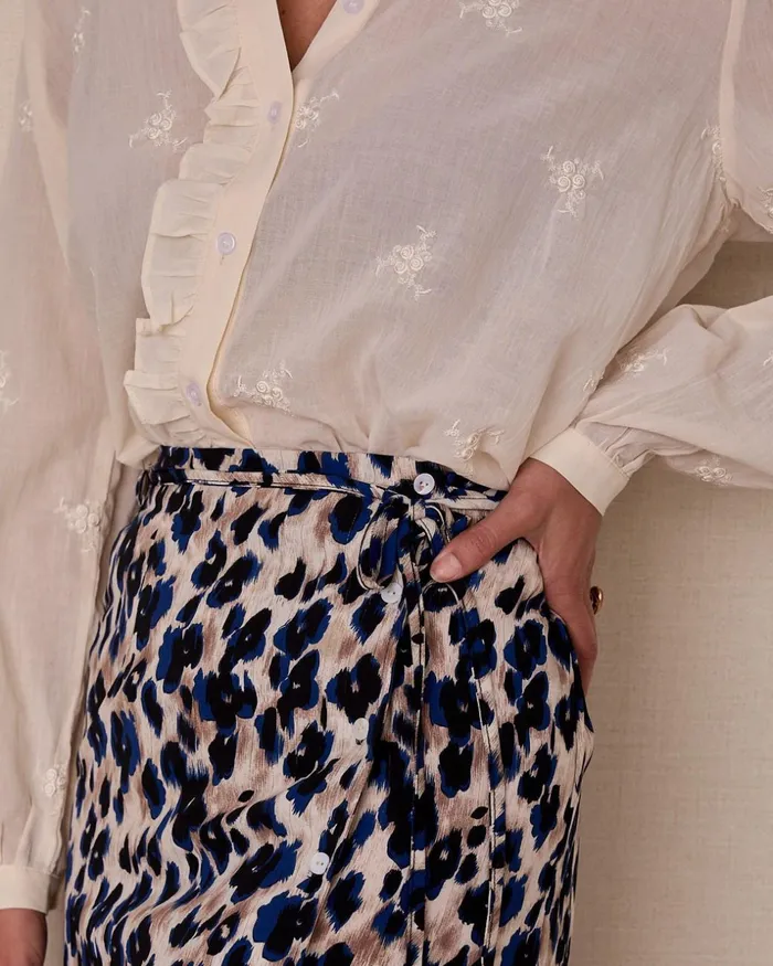 Minerva Raw Skirt Raw Women Polin Et Moi Skirts Minerva Raw Skirt Raw Women Polin Et Moi Skirts