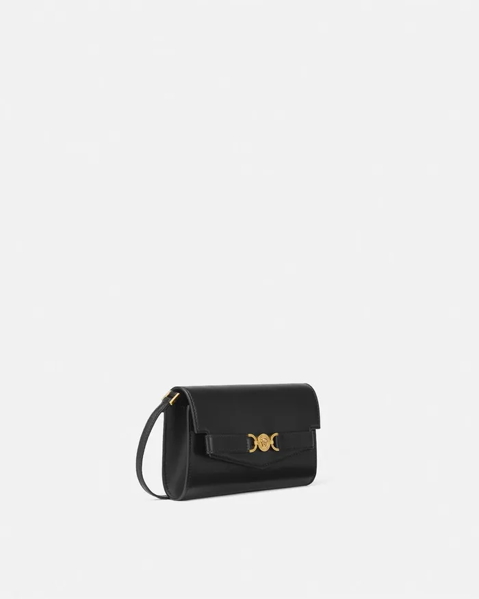 Mini Bags and Clutches Women Versace Medusa 03995 Crossbody Bag Blackgold
