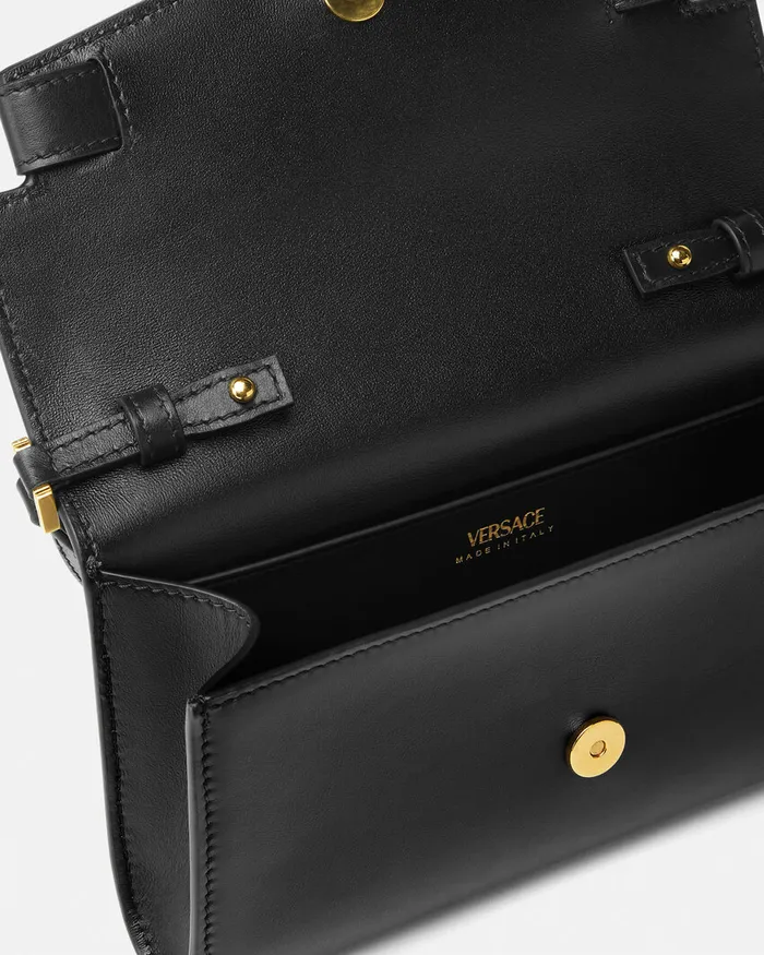 Mini Bags and Clutches Women Versace Medusa 03995 Crossbody Bag Blackgold