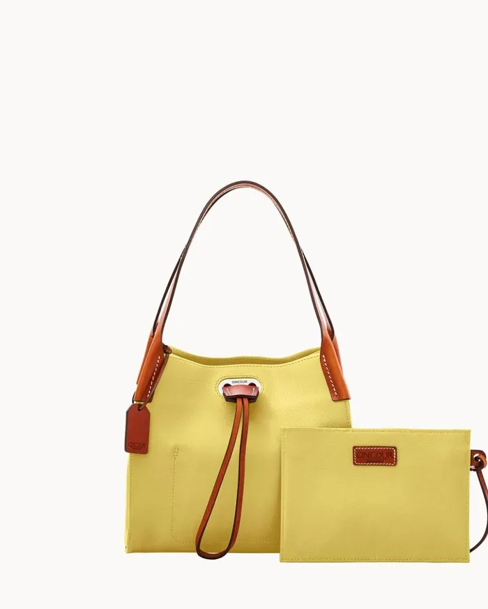 Mini Bags Women Dooney and Bourke Oncour Twist Mini Full Up Butter Mini Bags Women Dooney and Bourke Oncour Twist Mini Full Up Butter