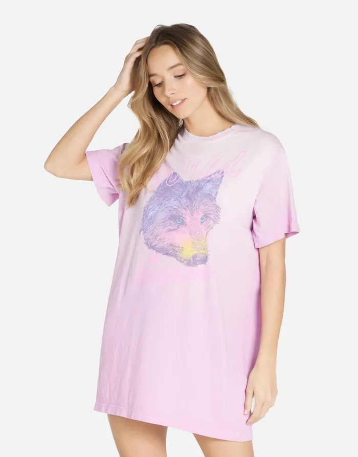 Misty Wild Wolf Rose Ombre Women039s Lauren Moshi Dresses