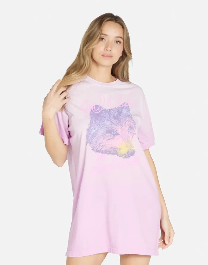 Misty Wild Wolf Rose Ombre Women039s Lauren Moshi Dresses