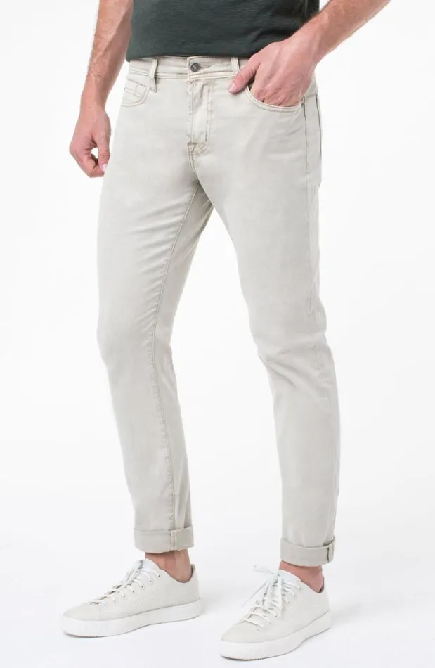 Modern Slim Straight Men Liverpool Los Angeles Kingston Modern Slim Straight Peached Colored Twill Sandstorm