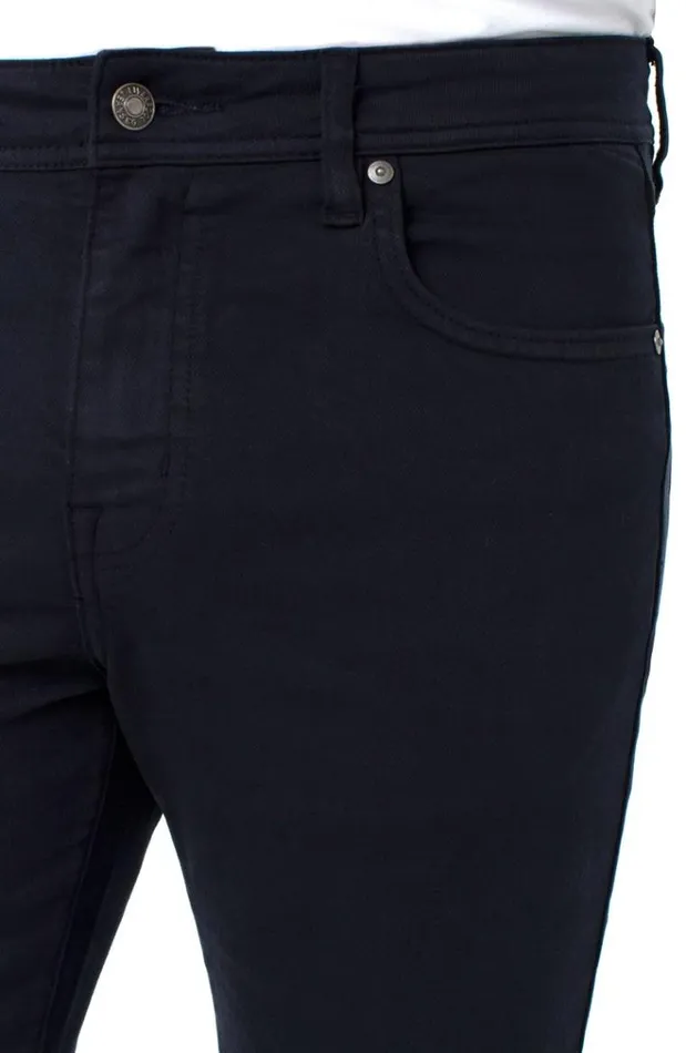 Modern Slim Straight Men Liverpool Los Angeles Kingston Modern Slim Straight Pigment Dyed Twill Navy