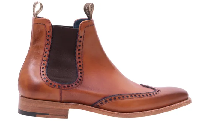 Moreton 8211 Antique Rosewood Navy Mens Barker Shoes Mens Boots