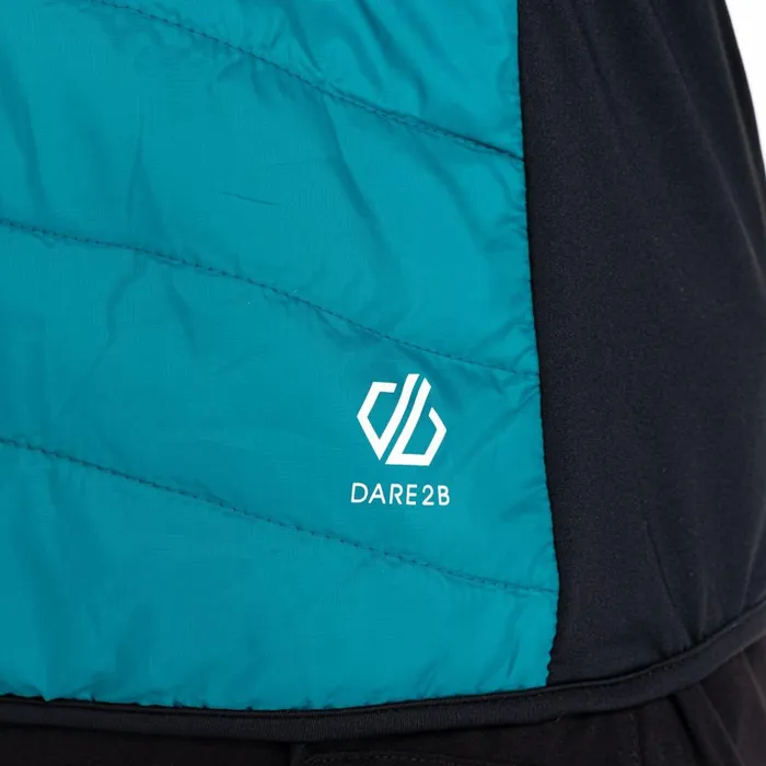 Mountaineer Recycled Ol Hybrid Jacket Black Fjord Blue Men Dare 2b Midlayers