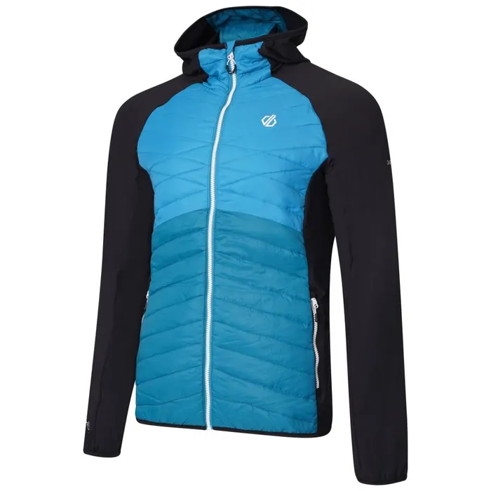 Mountaineer Recycled Ol Hybrid Jacket Black Fjord Blue Men Dare 2b Midlayers