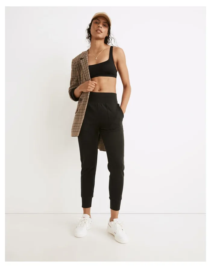 MWL Breeze Skinny Joggers True Black Women Madewell Pajamas