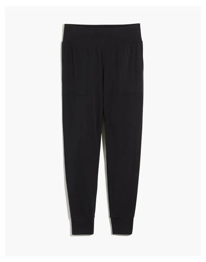 MWL Breeze Skinny Joggers True Black Women Madewell Pajamas MWL Breeze Skinny Joggers True Black Women Madewell Pajamas