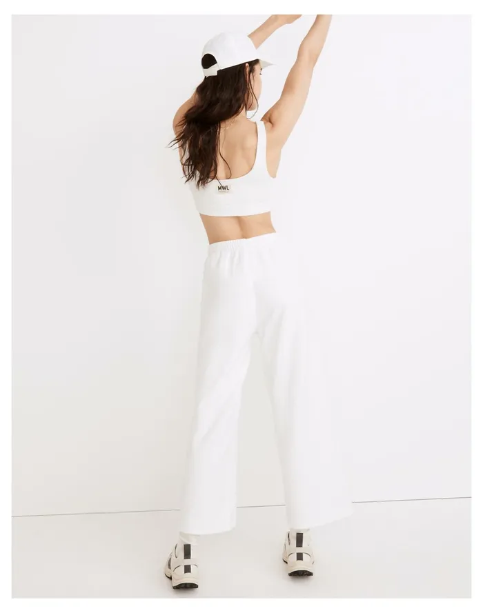 MWL Wide Leg Sweatpants Lighthouse Women Madewell MWL Athleisure
