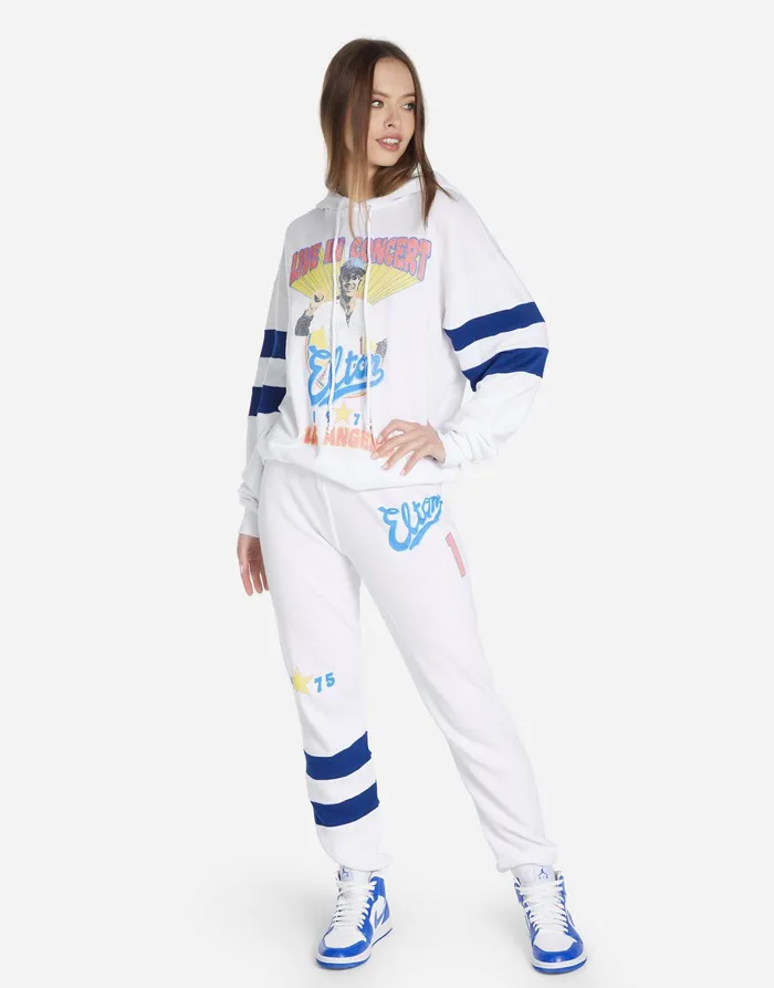 Nadine Elton John Dodgers Whiteelectric Blue Women039s Lauren Moshi Hoodies
