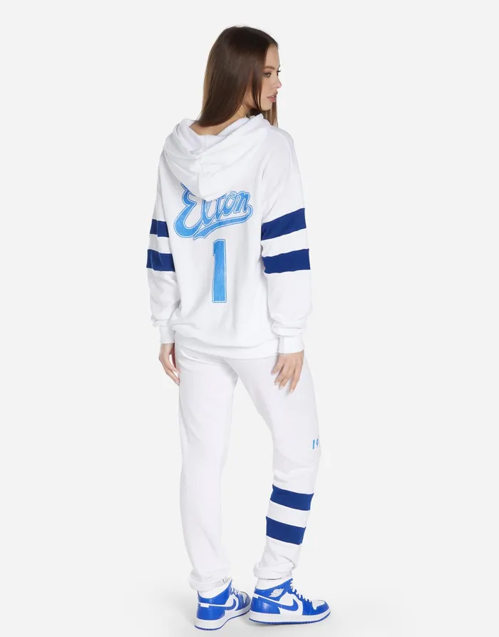 Nadine Elton John Dodgers Whiteelectric Blue Women039s Lauren Moshi Hoodies