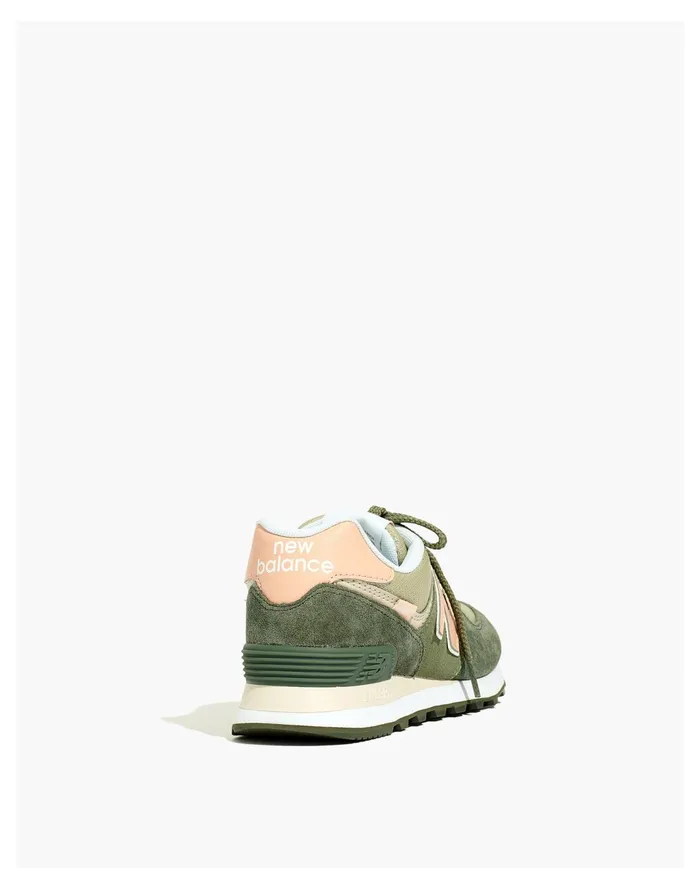 New Balance Suede 574 Sneakers Black Spruce Women Madewell Sneakers